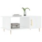 vidaXL Couchtisch Hochglanz-Weiß 90x50x40 cm Holzwerkstoff vidaXL Couchtisch Hochglanz-Weiß 90x50x40 cm Holzwerkstoff