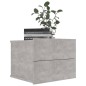 vidaXL Nachttische 2 Stk. Betongrau 40x30x30 cm Holzwerkstoff vidaXL Nachttische 2 Stk. Betongrau 40x30x30 cm Holzwerkstoff