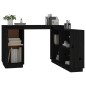 vidaXL Schreibtisch Schwarz 110x50x75 cm Massivholz Kiefer vidaXL Schreibtisch Schwarz 110x50x75 cm Massivholz Kiefer