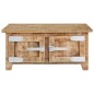 vidaXL Couchtisch 67x67x30 cm Massivholz Mango vidaXL Couchtisch 67x67x30 cm Massivholz Mango