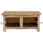 vidaXL Couchtisch 67x67x30 cm Massivholz Mango vidaXL Couchtisch 67x67x30 cm Massivholz Mango