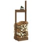 vidaXL Kaminholzhalter Honigbraun 33,5x30x110 cm Massivholz Kiefer vidaXL Kaminholzhalter Honigbraun 33,5x30x110 cm Massivholz Kiefer