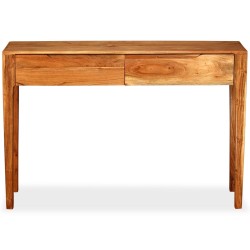 vidaXL Konsolentisch Massivholz 118 x 30 x 80 cm