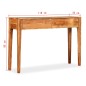 vidaXL Konsolentisch Massivholz 118 x 30 x 80 cm vidaXL Konsolentisch Massivholz 118 x 30 x 80 cm