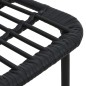 vidaXL Gartenstühle 2 Stk. Poly Rattan Schwarz vidaXL Gartenstühle 2 Stk. Poly Rattan Schwarz