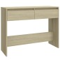 vidaXL Konsolentisch Sonoma-Eiche 100x35x76,5 cm Holzwerkstoff vidaXL Konsolentisch Sonoma-Eiche 100x35x76,5 cm Holzwerkstoff