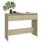 vidaXL Konsolentisch Sonoma-Eiche 100x35x76,5 cm Holzwerkstoff vidaXL Konsolentisch Sonoma-Eiche 100x35x76,5 cm Holzwerkstoff