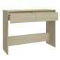 vidaXL Konsolentisch Sonoma-Eiche 100x35x76,5 cm Holzwerkstoff vidaXL Konsolentisch Sonoma-Eiche 100x35x76,5 cm Holzwerkstoff