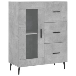 vidaXL Sideboard Betongrau 69,5x34x90 cm Holzwerkstoff