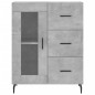 vidaXL Sideboard Betongrau 69,5x34x90 cm Holzwerkstoff vidaXL Sideboard Betongrau 69,5x34x90 cm Holzwerkstoff