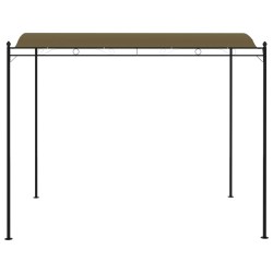 vidaXL Pavillon 3x2,4 m Taupe 180 g/m²