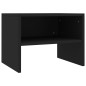 vidaXL Nachttisch Schwarz 40x30x30 cm Holzwerkstoff vidaXL Nachttisch Schwarz 40x30x30 cm Holzwerkstoff