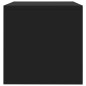 vidaXL Nachttisch Schwarz 40x30x30 cm Holzwerkstoff vidaXL Nachttisch Schwarz 40x30x30 cm Holzwerkstoff