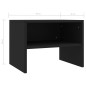 vidaXL Nachttisch Schwarz 40x30x30 cm Holzwerkstoff vidaXL Nachttisch Schwarz 40x30x30 cm Holzwerkstoff