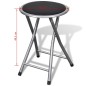 vidaXL Klappbare Barhocker 4 Stk. Kunstleder vidaXL Klappbare Barhocker 4 Stk. Kunstleder