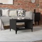 vidaXL Couchtisch Schwarz 60x50x40 cm Holzwerkstoff vidaXL Couchtisch Schwarz 60x50x40 cm Holzwerkstoff