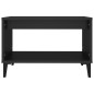 vidaXL Couchtisch Schwarz 60x50x40 cm Holzwerkstoff vidaXL Couchtisch Schwarz 60x50x40 cm Holzwerkstoff