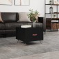 vidaXL Couchtisch Schwarz 50x50x40 cm Holzwerkstoff vidaXL Couchtisch Schwarz 50x50x40 cm Holzwerkstoff