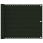 vidaXL Balkon-Sichtschutz Dunkelgrün 75x400 cm HDPE vidaXL Balkon-Sichtschutz Dunkelgrün 75x400 cm HDPE