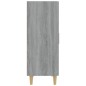 vidaXL Sideboard Grau Sonoma 70x34x90 cm Holzwerkstoff vidaXL Sideboard Grau Sonoma 70x34x90 cm Holzwerkstoff