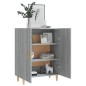 vidaXL Sideboard Grau Sonoma 70x34x90 cm Holzwerkstoff vidaXL Sideboard Grau Sonoma 70x34x90 cm Holzwerkstoff