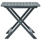 vidaXL Gartentisch Klappbar Grün 79 x 72 x 70 cm Kunststoff vidaXL Gartentisch Klappbar Grün 79 x 72 x 70 cm Kunststoff