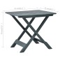 vidaXL Gartentisch Klappbar Grün 79 x 72 x 70 cm Kunststoff vidaXL Gartentisch Klappbar Grün 79 x 72 x 70 cm Kunststoff