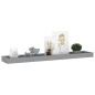 vidaXL Loggia Wandregale 4 Stk. Grau 80x15x4 cm MDF vidaXL Loggia Wandregale 4 Stk. Grau 80x15x4 cm MDF