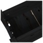 vidaXL Pflanzkübel Schwarz 77x25x104,5 cm Massivholz Kiefer vidaXL Pflanzkübel Schwarz 77x25x104,5 cm Massivholz Kiefer