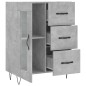 vidaXL Sideboard Betongrau 69,5x34x90 cm Holzwerkstoff vidaXL Sideboard Betongrau 69,5x34x90 cm Holzwerkstoff