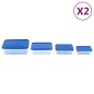 vidaXL Frischhaltedosen mit Deckeln 8 Stk. PP vidaXL Frischhaltedosen mit Deckeln 8 Stk. PP