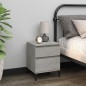 vidaXL Nachttische 2 Stk. Betongrau 40x35x50 cm vidaXL Nachttische 2 Stk. Betongrau 40x35x50 cm