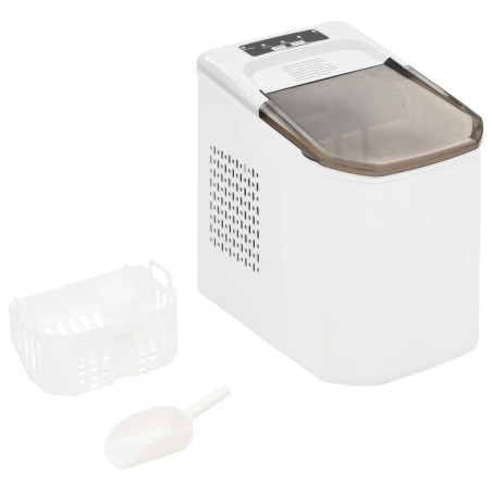 vidaXL Eiswürfelbereiter Weiß 1,4 L 15 kg / 24 h