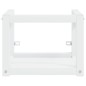 vidaXL Badezimmer Wand-Waschtischgestell Weiß 40x38x31 cm Eisen vidaXL Badezimmer Wand-Waschtischgestell Weiß 40x38x31 cm Eisen