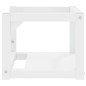 vidaXL Badezimmer Wand-Waschtischgestell Weiß 40x38x31 cm Eisen vidaXL Badezimmer Wand-Waschtischgestell Weiß 40x38x31 cm Eisen
