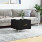 vidaXL Couchtisch Schwarz 50x50x40 cm Holzwerkstoff vidaXL Couchtisch Schwarz 50x50x40 cm Holzwerkstoff