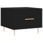 vidaXL Couchtisch Schwarz 50x50x40 cm Holzwerkstoff vidaXL Couchtisch Schwarz 50x50x40 cm Holzwerkstoff