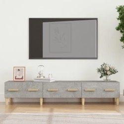 vidaXL TV-Schrank Betongrau 150x34,5x30 cm Holzwerkstoff