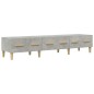 vidaXL TV-Schrank Betongrau 150x34,5x30 cm Holzwerkstoff vidaXL TV-Schrank Betongrau 150x34,5x30 cm Holzwerkstoff
