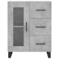 vidaXL Sideboard Betongrau 69,5x34x90 cm Holzwerkstoff vidaXL Sideboard Betongrau 69,5x34x90 cm Holzwerkstoff