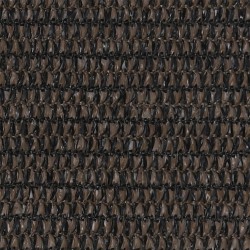 vidaXL Balkon-Sichtschutz Braun 90x400 cm HDPE 