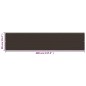 vidaXL Balkon-Sichtschutz Braun 90x400 cm HDPE vidaXL Balkon-Sichtschutz Braun 90x400 cm HDPE