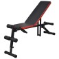 Einstellbare Trainingsbank mit Lang- und Kurzhantel-Set 60,5 kg Einstellbare Trainingsbank mit Lang- und Kurzhantel-Set 60,5 kg