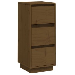 vidaXL Sideboard Honigbraun 32x34x75 cm Massivholz Kiefer