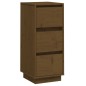 vidaXL Sideboard Honigbraun 32x34x75 cm Massivholz Kiefer vidaXL Sideboard Honigbraun 32x34x75 cm Massivholz Kiefer
