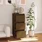vidaXL Sideboard Honigbraun 32x34x75 cm Massivholz Kiefer vidaXL Sideboard Honigbraun 32x34x75 cm Massivholz Kiefer