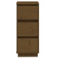 vidaXL Sideboard Honigbraun 32x34x75 cm Massivholz Kiefer vidaXL Sideboard Honigbraun 32x34x75 cm Massivholz Kiefer