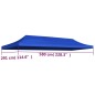 vidaXL Partyzeltdach 3x6 m Blau vidaXL Partyzeltdach 3x6 m Blau