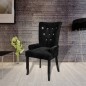 vidaXL Sessel Schwarz Samt vidaXL Sessel Schwarz Samt