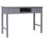 vidaXL Schreibtisch Grau 110×45×76 cm Holz vidaXL Schreibtisch Grau 110×45×76 cm Holz